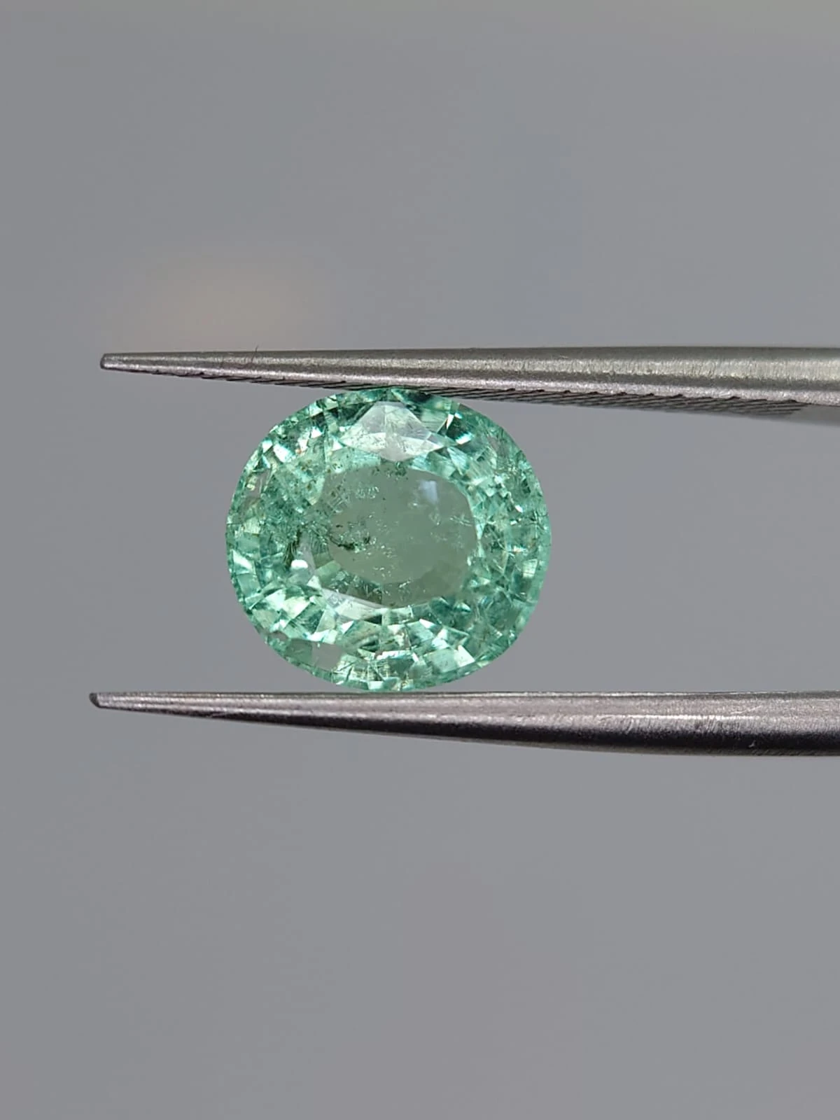 2.21ct Natural Round Panjshir Emerald From Afghanistan — view 3